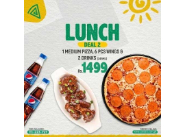Caesar's Pizza Lunch Deal 2 For Rs.1499/-image-1197
